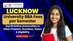 Lucknow University BBA Fees Table 2026