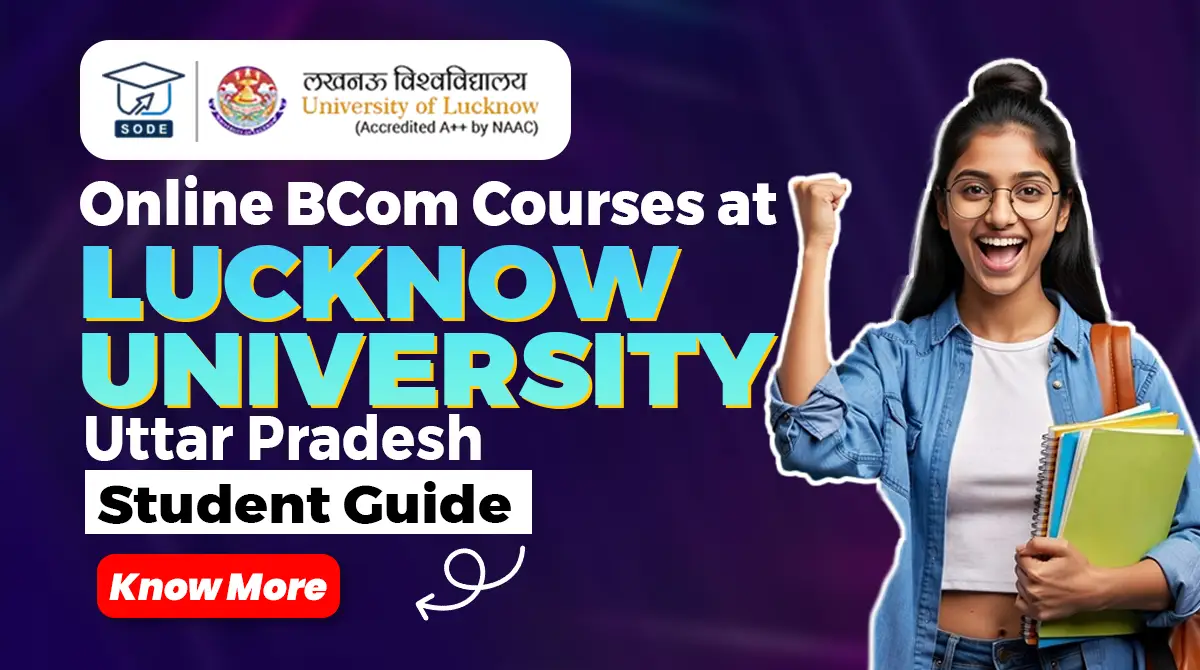 Online BCom at Lucknow University 2026 guide