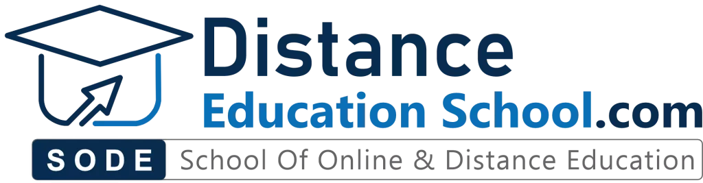Official Distance Education School brand logo