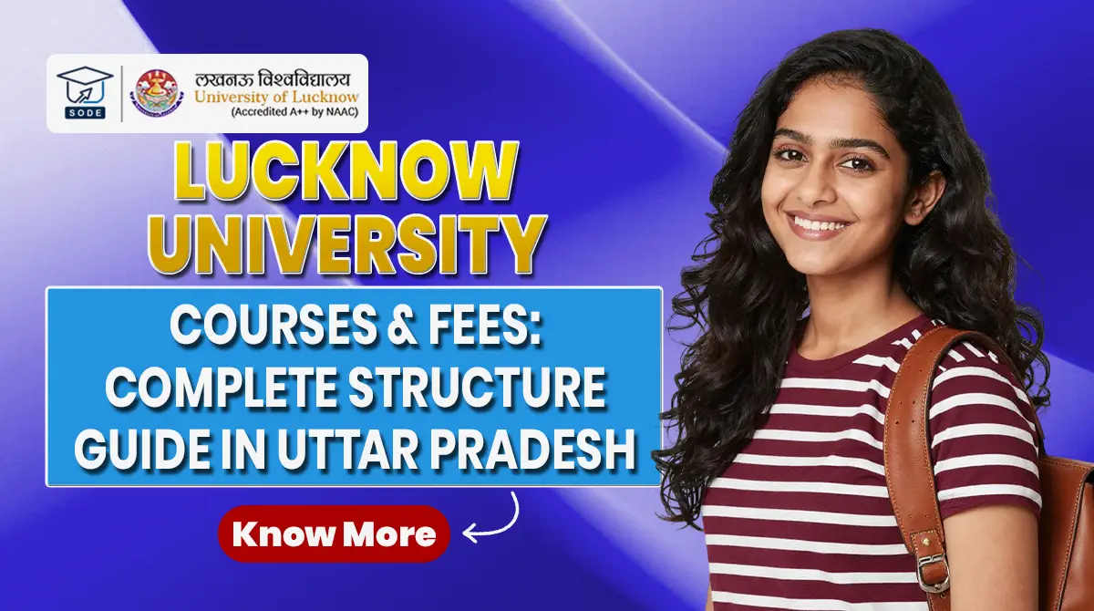 Lucknow University courses and fees guide 2026