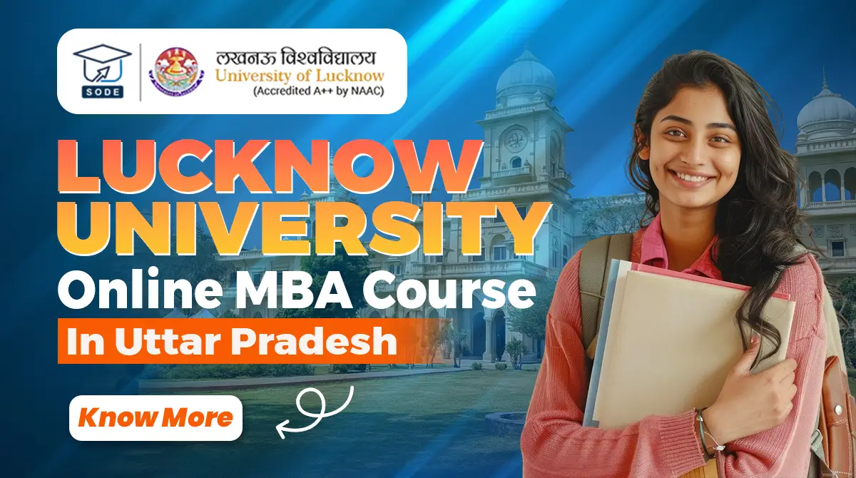 Lucknow University Online MBA course details Uttar Pradesh